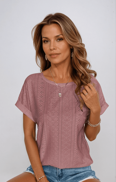 Meliora | Eyelet Embroidered Women’s Blouse