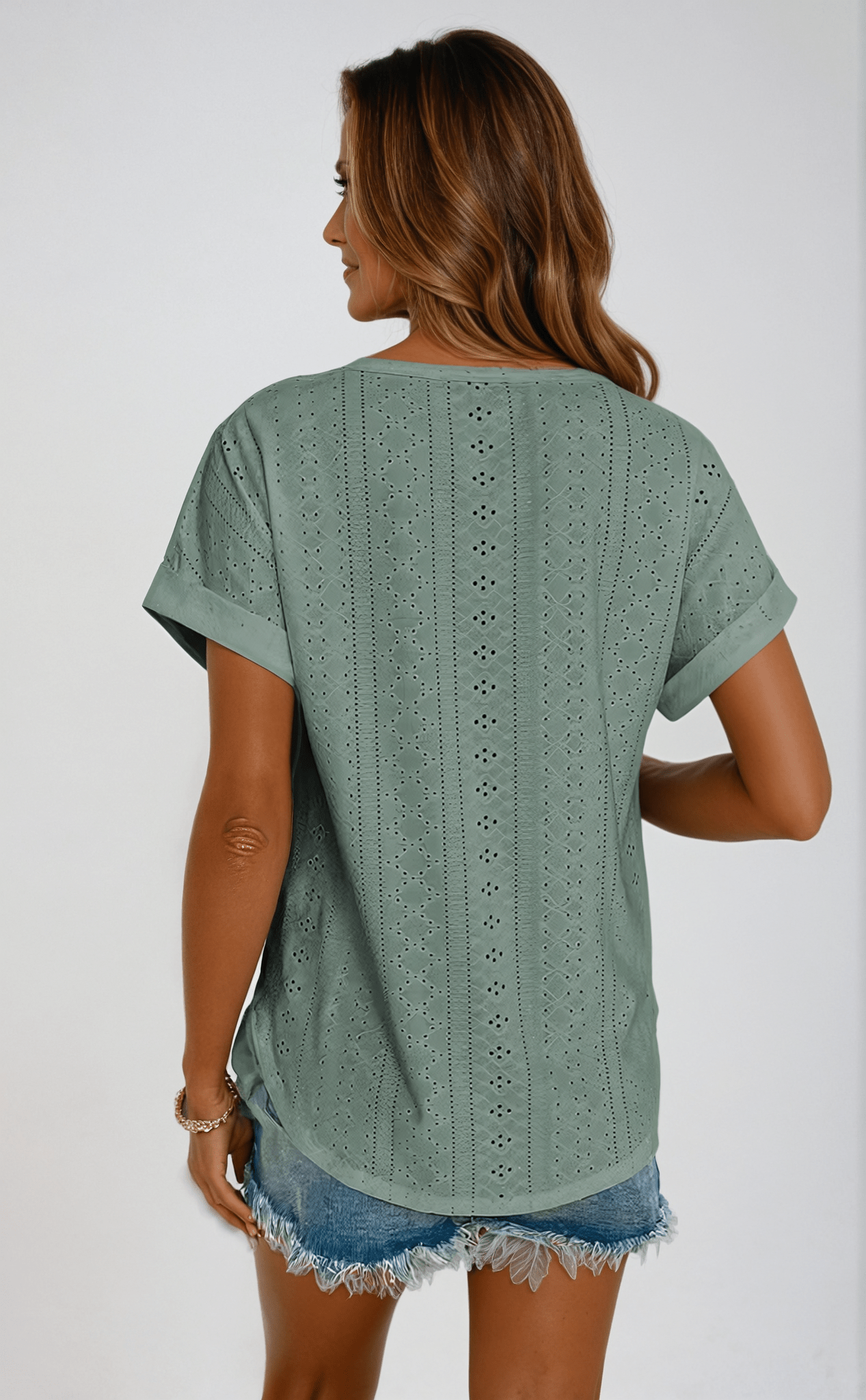 Meliora | Eyelet Embroidered Women’s Blouse