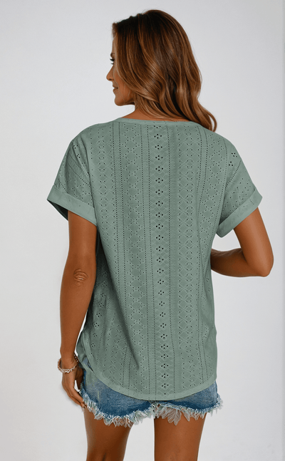 Meliora | Eyelet Embroidered Women’s Blouse