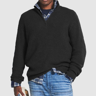 RON -  Quarter Zip Sweater