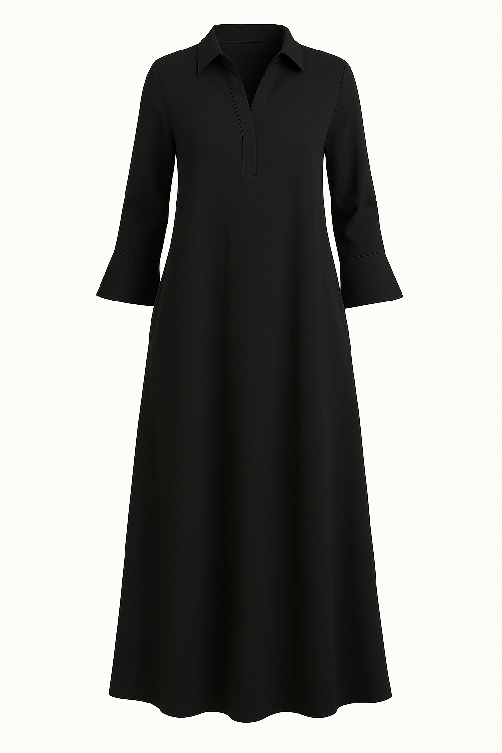 Ruby | Elegant Long Sleeve Tummy Covering Dress