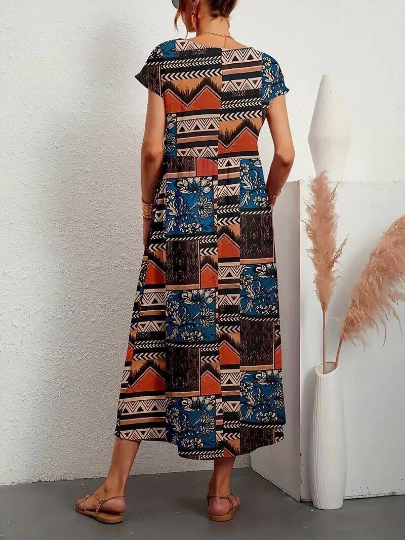 Sasha | Ethereal Floral Midi Dress