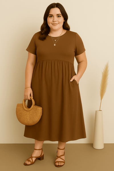 Sienna | Stylish Tummy Covering Dress