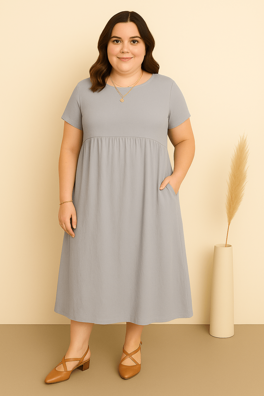 Sienna | Stylish Tummy Covering Dress