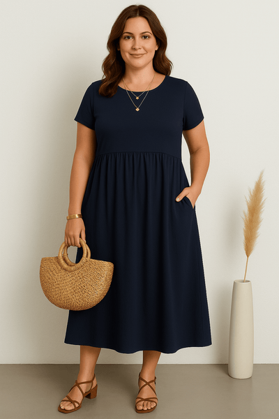 Sienna | Stylish Tummy Covering Dress