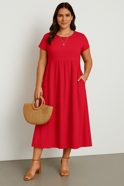 Sienna | Stylish Tummy Covering Dress