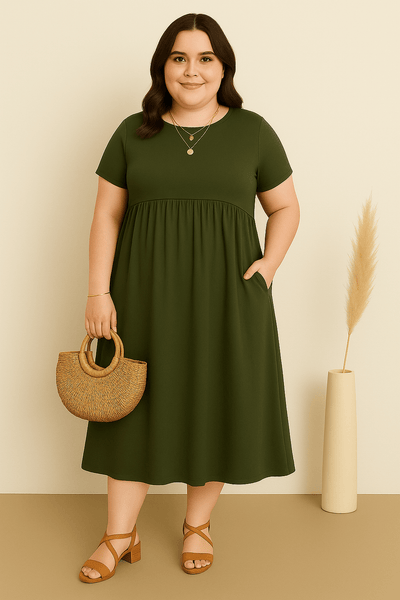Sienna | Stylish Tummy Covering Dress