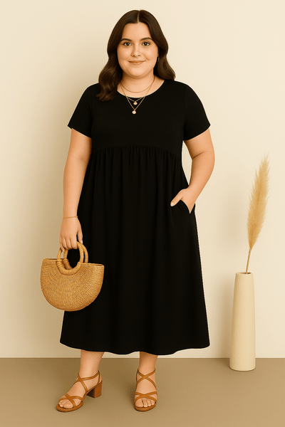 Sienna | Stylish Tummy Covering Dress