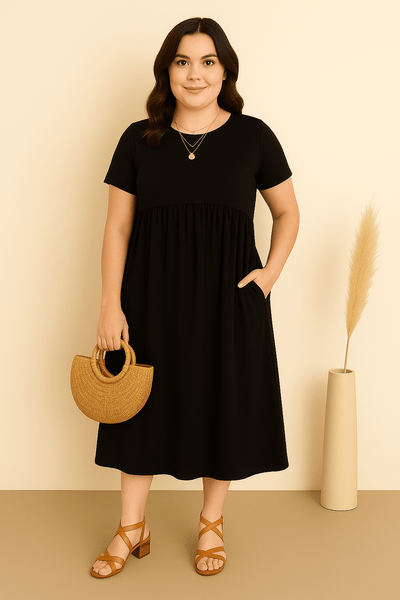 Sophie | Elegant Tummy Covering Dress