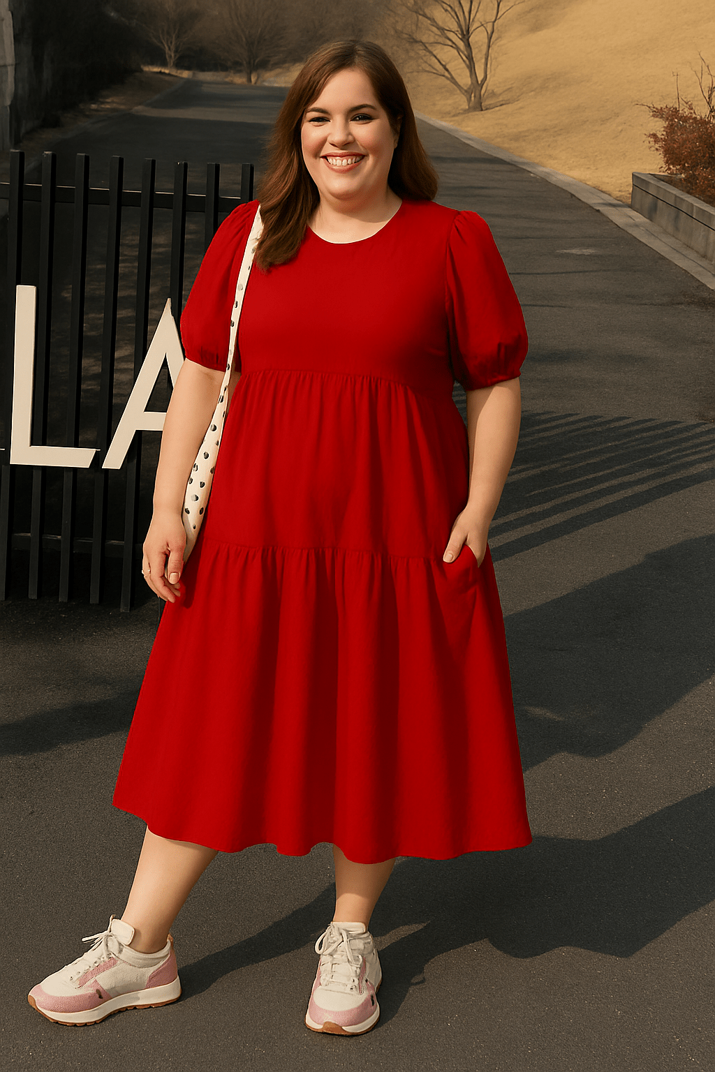 Sophie | Elegant Tummy Covering Dress
