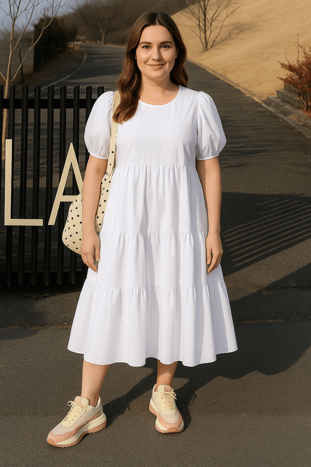 Sophie | Elegant Tummy Covering Dress