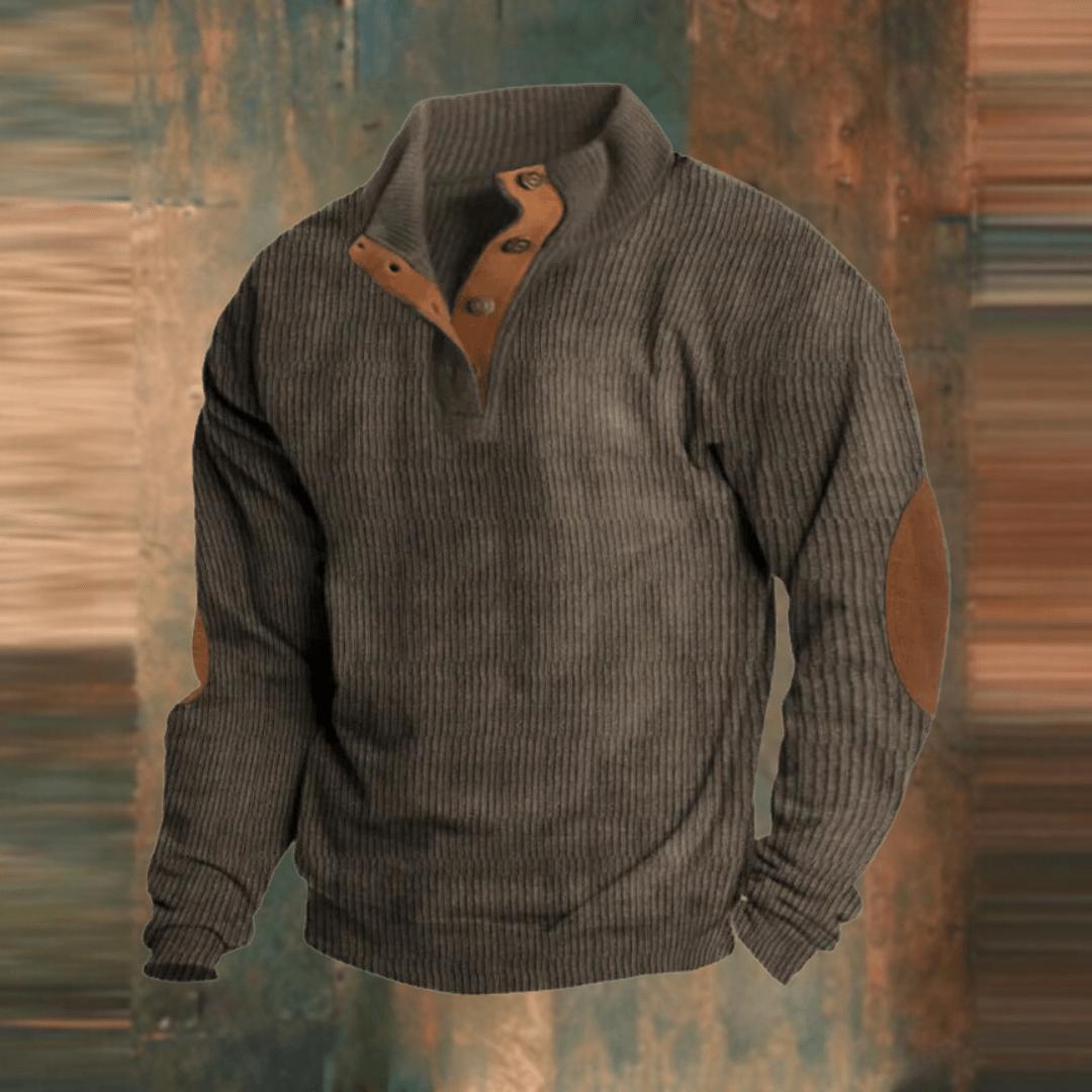 Wesley | Classic Button-Up Men’s Pullover