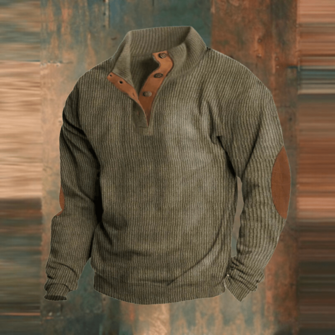 Wesley | Classic Button-Up Men’s Pullover