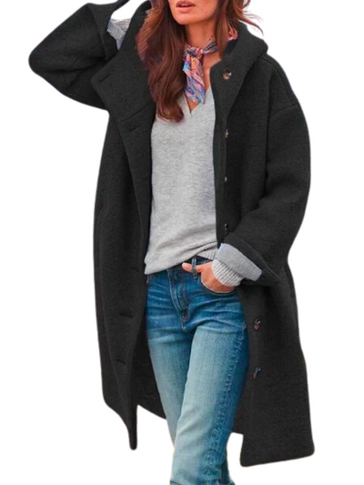 Women's Autumn Jacket Plain with Pockets