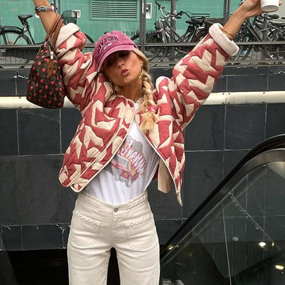 Women's Printed Blazer